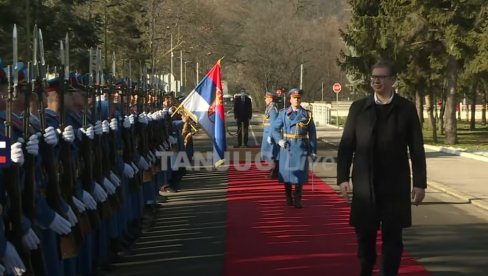 (UŽIVO) VUČIĆ U DOMU GARDE: Predsednik Srbije na predstavljanju rezultata Vojske u 2021. godini (VIDEO)