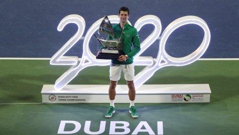 STIGLA I ZVANIČNA POTVRDA: Novak Đoković igra u Dubaiju