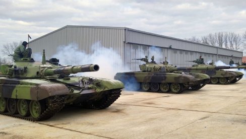 OVAKO IZGLEDA KADA TUTNJE 84: Redovna obuka tenkovskih posada u Prvoj brigadi kopnene vojske