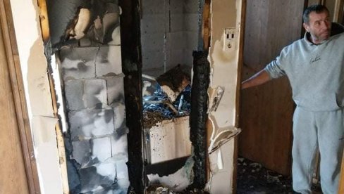 VATRA JE UNIŠTILA DEO KUĆE: Buknuo požar u kući samohranog oca u, zbog kvara na instalacijama umalo tragedija! (FOTO)