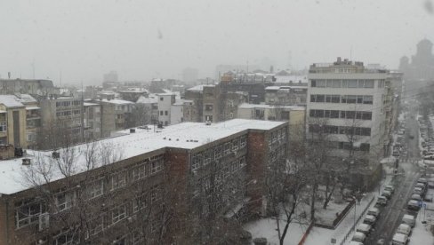 NEĆEMO BITI ZAVEJANI: Meteorolozi najavljuju da će sneg u Beogradu i Vojvodini stati sredinom dana
