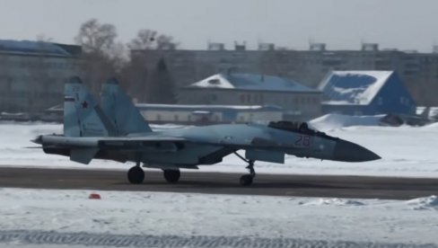 RUSIJA PREBACUJE SU-35S U BELORUSIJU: Lovci će nakon toga stupiti na borbeno dežurstvo