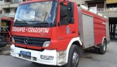 POŽAR U BULEVARU DESPOTA STEFANA: Vatrogasne ekipe ostaju ceo dan na terenu, zatvoren saobraćaj