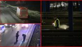 ЧОВЕК ПРЕТРЧАВАО КОЛОВОЗ, УДАРИО ГА АУТОБУС! Детаљи стравичне несреће код пумпе Змај, тело и даље насред ауто-пута (ФОТО)