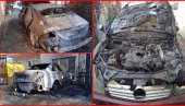 HAOS U VRANJU TOKOM NOĆI: Zapaljena četiri automobila ispred kuće direktora Parking servisa (FOTO/VIDEO)