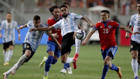 РОХА ИБИКОЛОРИ ЗА ПРВУ ПОБЕДУ: Чиле и Перу лоше почели квалификације за Мундијал