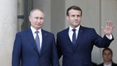 RAZGOVOR DVOJICE LIDERA: Putin i Makron saglasni su da nastave dijalog na različitim nivoima