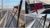 NOVA ERA SRPSKE ŽELEZNICE: Ovako izgleda test vožnja brzog voza koji će povezati Beograd i Novi Sad (VIDEO)