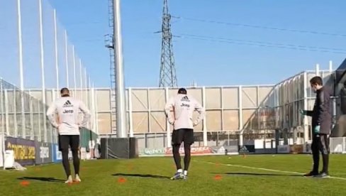 NEMA ŠALE: Dušan Vlahović odradio prvi trening u Juventusu, a tamo... (VIDEO)