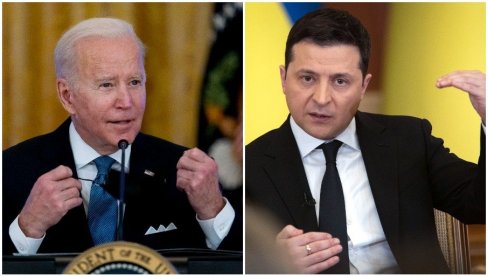 RAZGOVARALI BAJDEN I ZELENSKI: Američki predsednik uverava Kijev da će Vašington nastaviti da mu pomaže