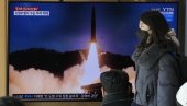 ОБЈАВЉЕНЕ СЛИКЕ ИЗ СВЕМИРА: Северна Кореја тестирала пројектил за који тврди да може да досегне САД (ФОТО)