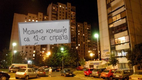 SMANJITE DOŽIVLJAJ ŽIVOTINJSKOG NAGONA Zbog poruke komšijama u ulazu na Novom Beogradu internet plače od smeha