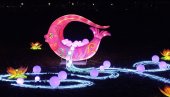 ЧАРОБНА ИГРА СВЕТЛОСТИ У ЛИМАНСКОМ ПАРКУ: Спектакуларним ватрометом прослављена кинеска Нова година (ФОТО)
