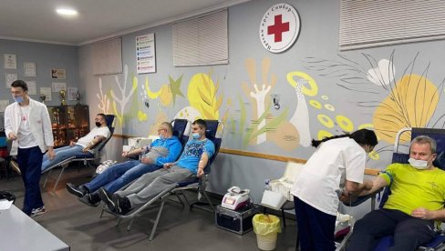 НОВА АКЦИЈА ЦРВЕНОГ КРСТА У СОМБОРУ: Прикупљена 41 јединица крви