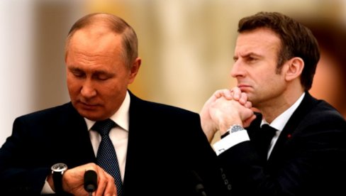 RAZGOVARALI PUTIN I MAKRON: Poznato ko je ušetao kod francuskog predsednika pre poziva ruskom lideru