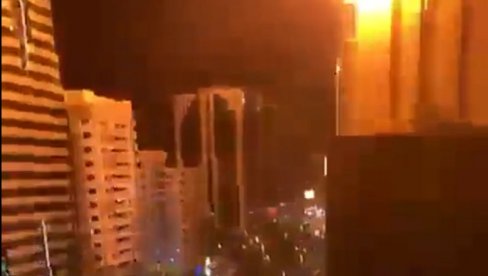 EKSPLOZIJA U ABU DABIJU: Sirene odjekuju, ulice prepune ljudi, napad dronom, raketom ili bombom? (VIDEO)