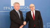 VUČEVIĆ SE SASTAO SA ROSOHOM: Gradonačelnik Novog Sada sa ambasadorom Slovačke razgovarao o budućoj saradnji