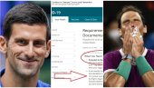 FENOMENALNA VEST! Ameri digli rampu, Novak Đoković može na megdan Nadalu