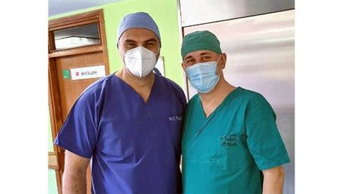 САРАДЊА БЛАГА ВРЕДНА: У Шабачкој болници изведена коплексна операција на патолошки измењеном бубрегу