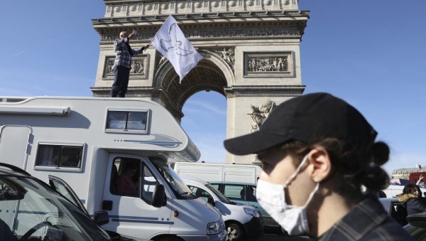КОНВОЈ У БРИСЕЛУ: После Париза, на реду противника санитарних пропусница је престоница ЕУ