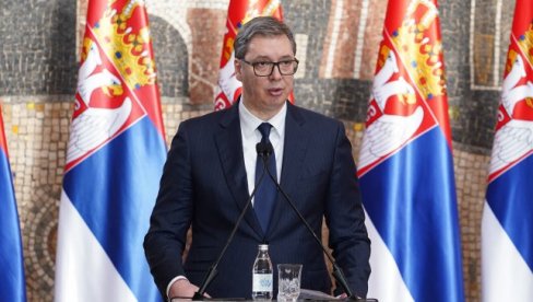 (UŽIVO) SVEČANOST U PALATI SRBIJA: Predsednik Vučić uručuje vidovdanska odlikovanja (VIDEO)