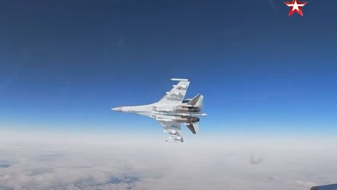 SU-35 OBORIO DVA AVIONA: Na nebu iznad Ukrajine uništeni MiG-29 i Su-25 (VIDEO)