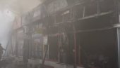 VELIKI POŽAR NA AUTOBUSKOJ STANICI: Vatrena stihija u Sarajevu, ima povređenih (VIDEO)