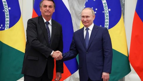 RUSIJA I BRAZIL JAČAJU ODNOSE: Predsednik Žair Bolsonaro se susreo sa Putinom, dva lidera razgovarala tri časa