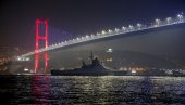 ЕРДОГАН ИСПРАТИО СВОГ МОРСКОГ ГИГАНТА: Највећи ратни брод Турске кренуо пут Црног мора