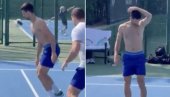 ĐOKOVIĆ UŽIVA ZA SVE PARE: Osvanuo prvi Novakov snimak iz Dubaija (VIDEO)