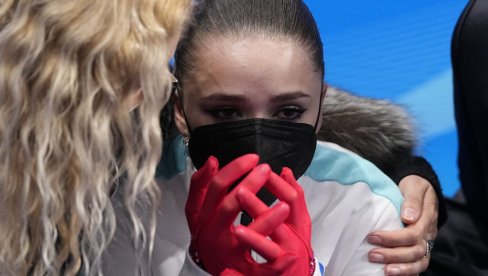 NISU MOGLI DA JE SMIRE: Pritisak zgromio rusko čudo od deteta, uplakana napustila Olimpijske igre