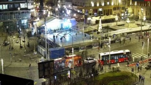 LANČANI SUDAR KOD NARODNOG POZORIŠTA: Saobraćaj u centru Beograda satima bio paralisan