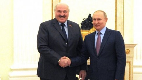 ПУТИН: Притисак Запада гура Русију и Белорусију ка уједињењ