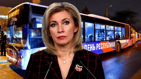 ОВО ЈЕ ГЕНОЦИД: Захарова се огласила о ситуацији у Донбасу - 700 хиљада људи спас тражи у Русији