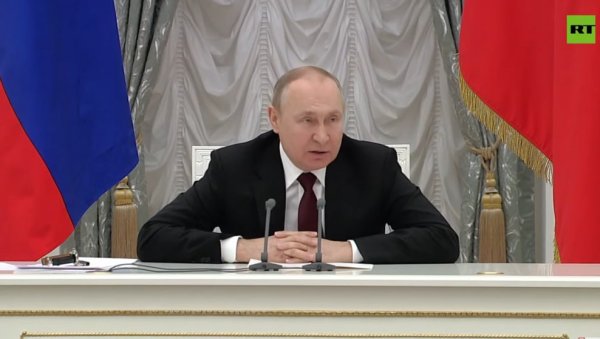 ПУТИН ПОТПИСАО СПОРАЗУМЕ СА ДНР И ЛНР: Ратификован закон закон о пријатељству, сарадњи и узајамној помоћи