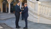 VAŽAN DAN ZA SRBIJU: Veličanstvene scene u Monaku - Vučić dobio orden Velikog krsta reda Svetog Šarla (FOTO)
