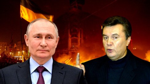 UKRAJINA MORA DA SEDNE ZA PREGOVARAČKI STO SA RUSIJOM Janukovič: Ukrajinskoj naciji preti potpuno uništenje