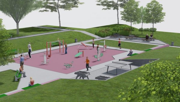 НОВО ИГРАЛИШТЕ У БЛОКУ 23: Радници Зеленила почели радове на изградњи зелене оазе на Новом Београду