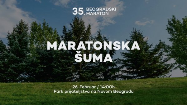 САДЊА МАРАТОНСКЕ ШУМЕ: Обележава се 35 година постојања Београдског маратона