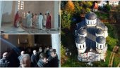 PRVA LITURGIJA U NOVOM HRAMU: Veliki dan za Berane, narod se okupio u hramu Svetog Simeona Mirotočivog (FOTO/VIDEO)