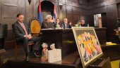 PLANETARNI MIR U BANJALUCI: Slika čuvenog slovenačkog slikara stigla u Republiku Srpsku