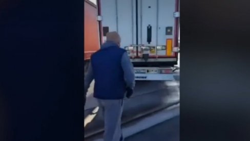PREREZAĆEMO VAM GRKLJAN: Ukrajinski nacionalisti krenuli u lov na ruske kamiondžije u Evropi (VIDEO)