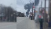 ŽESTOKE BORBE U HARKOVU: Oblak dima nad gradom (VIDEO)