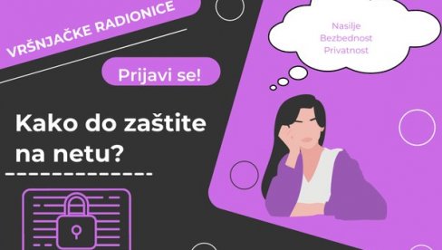 PRVA POMOĆ OD ONLAJN NASILJA: U Kruševcu počela da radi internet obuka za devojke uzrasta od 18 do 25 godina