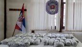 UHAPŠENI SUPRUŽNICI IZ TUTINA: U gepeku “audija” otkriveno 56 kilograma marihuane