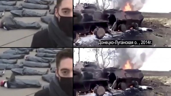 ИМПЕРИЈА ЛАЖИ: Ево како Запад извештава о украјинској кризи - мртви се буде када се камере угасе (ВИДЕО)