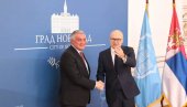 VAŽAN SUSRET: Vučević razgovarao sa ambasadorom Jermenije Hovakimianom (FOTO)