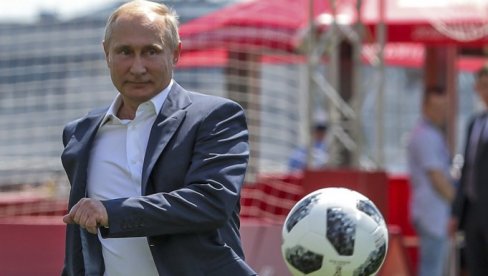 THE WEST IS RIPTING HAIR BECAUSE OF THE RUSSIANS: They introduced sanctions, and at the World Cup - Russia in full glory