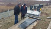 KANCELARIJA ZA KIM OBNOVILA SPOMENIKE U KIŠNICI KOD GRAČANICE: Albanski ekstremisti ih uništili u decembru prošle godine (FOTO)