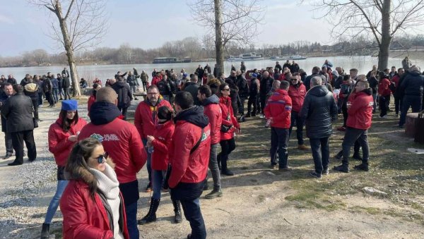 НАША ДРИНА У АКЦИЈИ: Више од хиљаду волонтера код Великог Градишта чистило обале Дунава